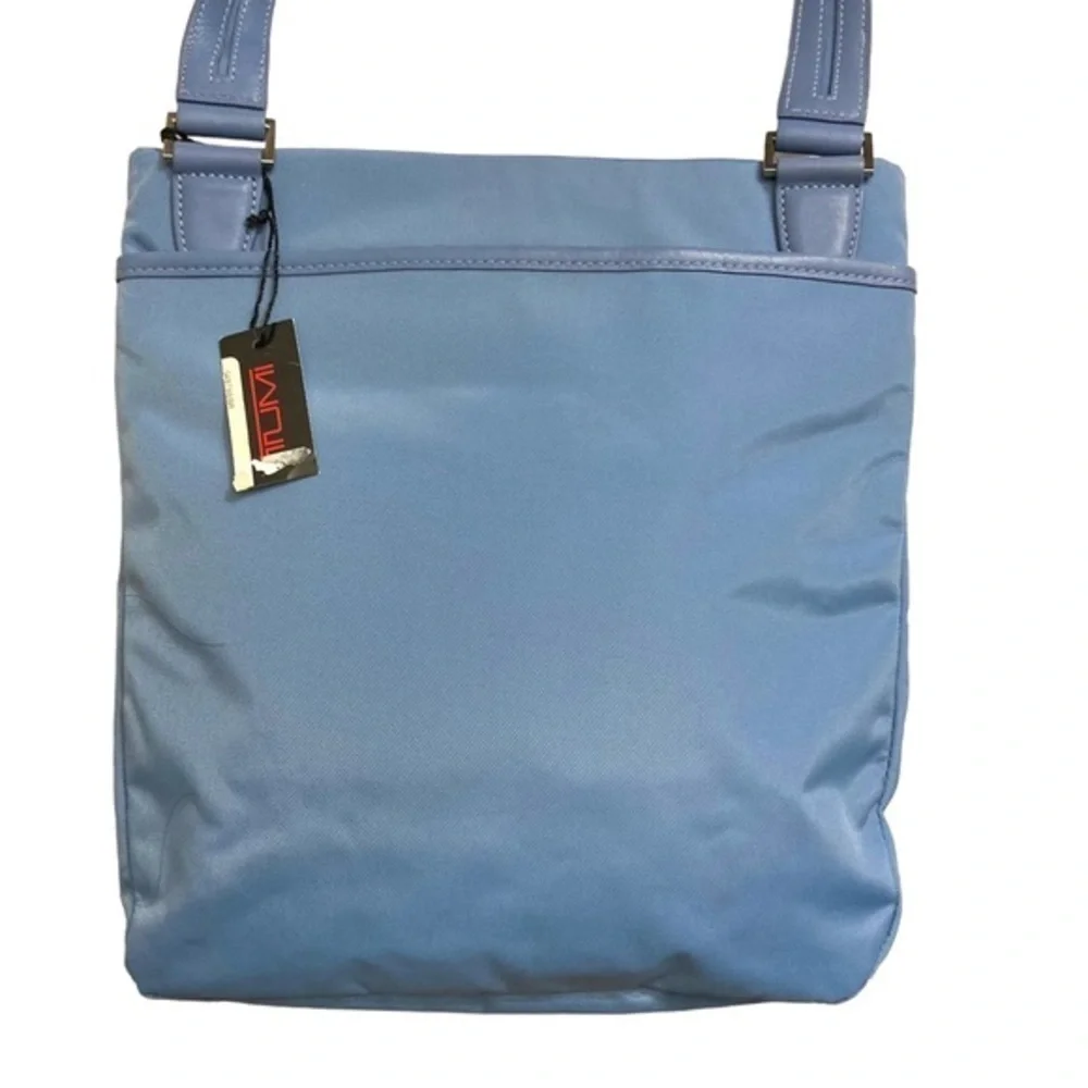 Tumi blue messenger bag nwt unisex